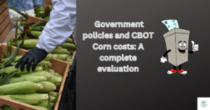 Government policies and CBOT Corn costs